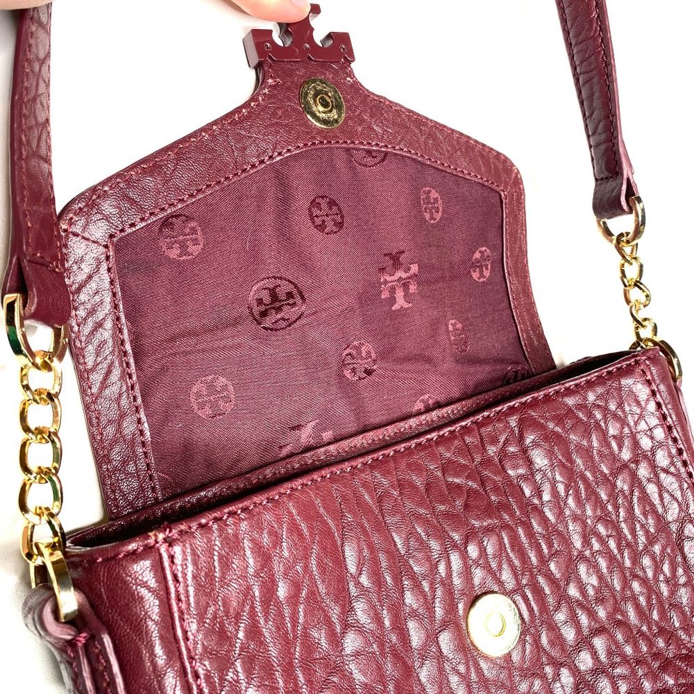 Tory Burch Maroon Crossbody - Picture 6 of 8